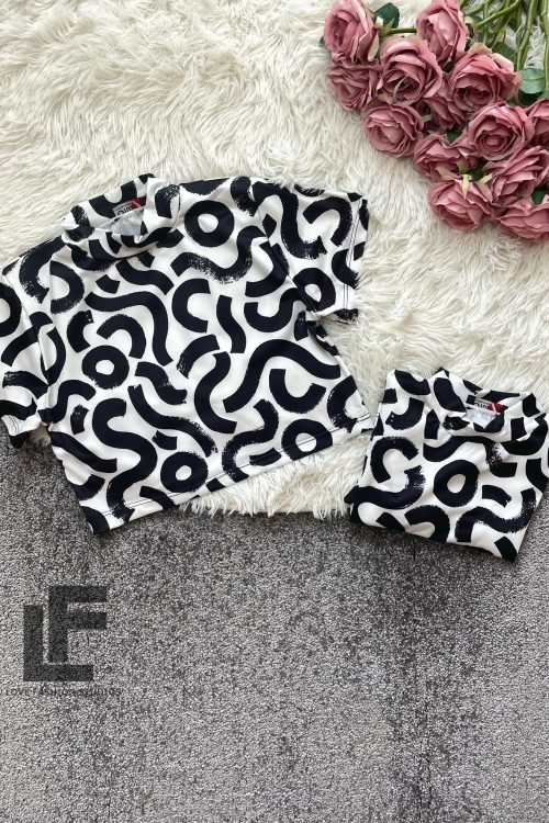 Кроп Топ LFS Abstract 8295