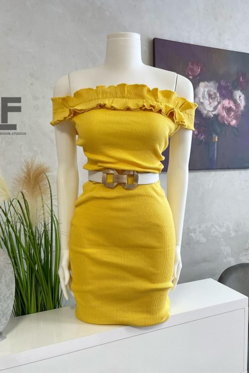 Рокля LFS Basic MustHaves Yellow 8477