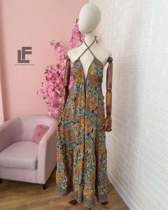 Рокля LFS A Woman! Gold 9115