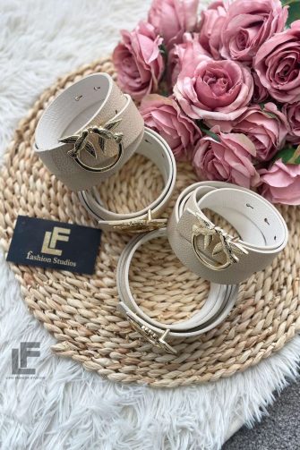 Тънък Колан LFS Birds Nude 9507