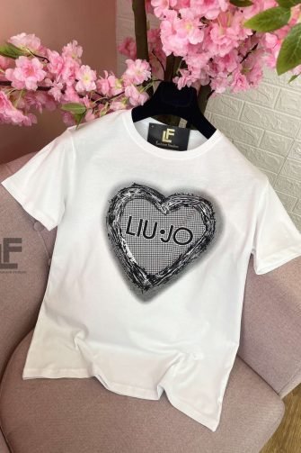 Тениска LFS Famous J White 9559