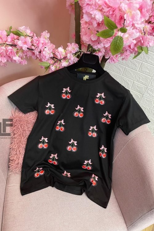 Тениска LFS Cherrie Pie Black 9600