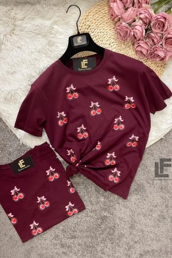 Тениска LFS Cherrie Pie Red 9601