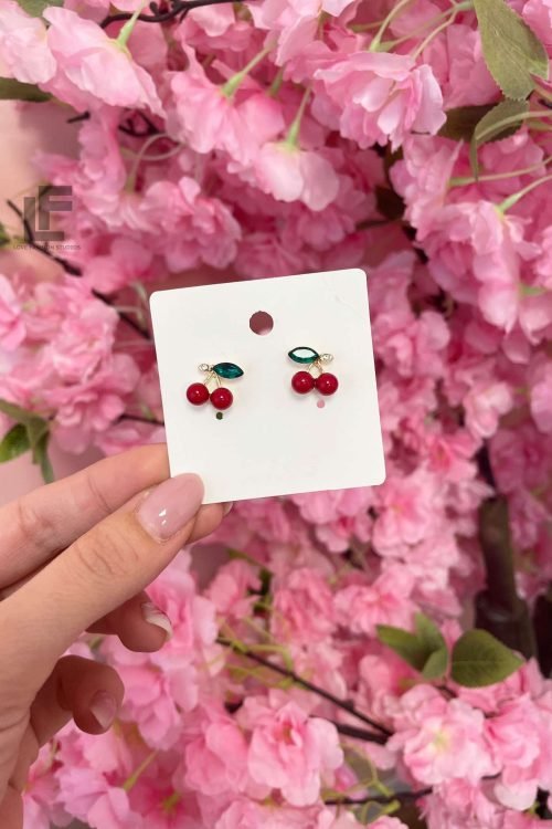 Обеци LFS Cherries 9631