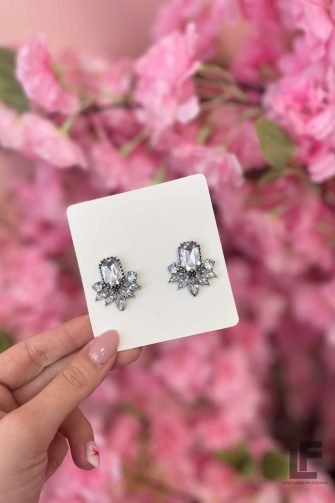 Обеци LFS Kiss Me Silver 9630