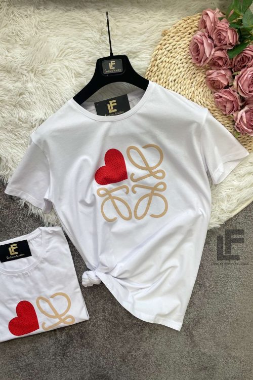 Тениска LFS Lovely Heart 9714