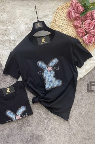 Тениска LFS Sweet Bunny Black 9704