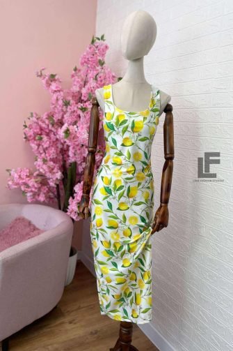Рокля LFS Sweet Lemons White 9812