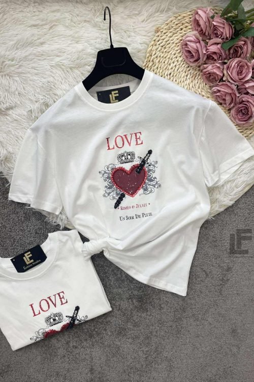 Тениска LFS Love Story 9801