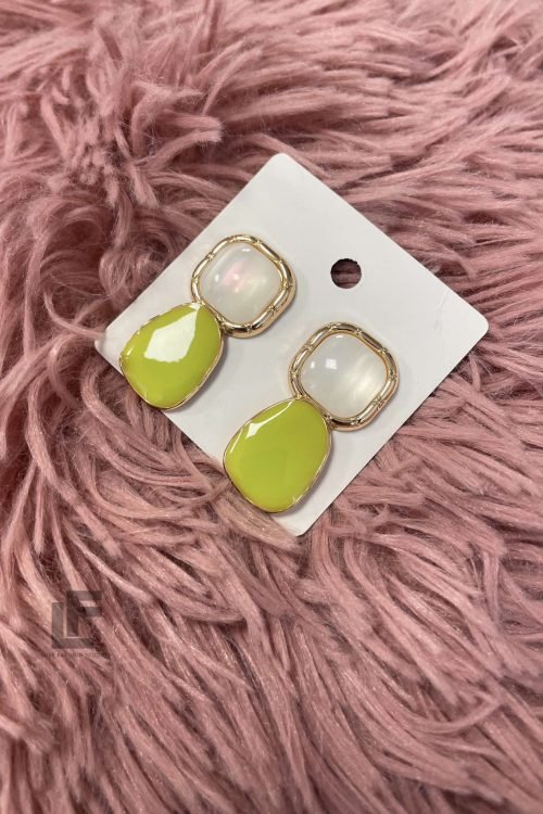 Обеци LFS Eternal Elegance Green 9760