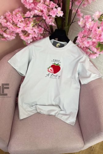Тениска LFS Strawberries Gray 9749