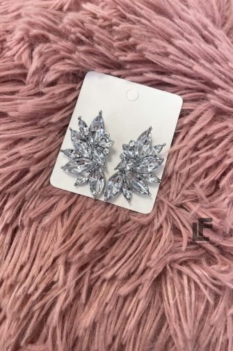 Обеци LFS Royal Collection White 9757