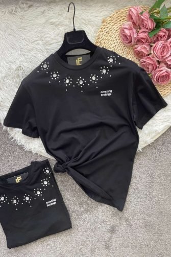 Тениска LFS Amazing Feelng Black 9773