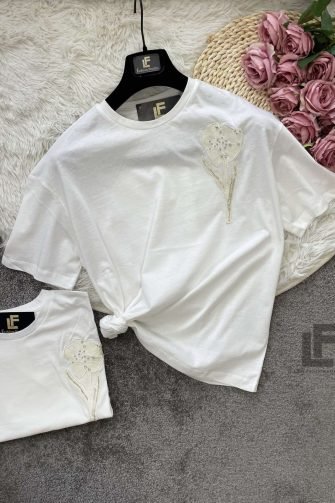 Тениска LFS Pure White 9754