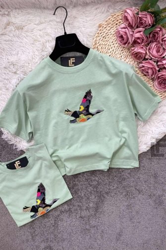 Тениска LFS Free Spirit Green 9854