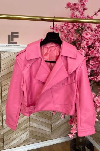 Кожено Яке LFS Barbie 9936