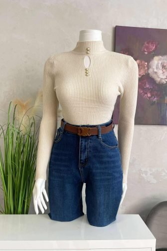 Блуза LFS Single Pearls Cream 9984