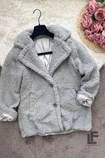 Пухкаво Палто LFS Cozy Winter Gray 9999