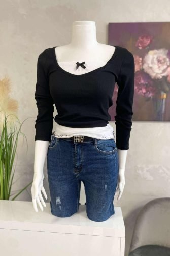 Блуза LFS Sweet Ribbons Black 9996