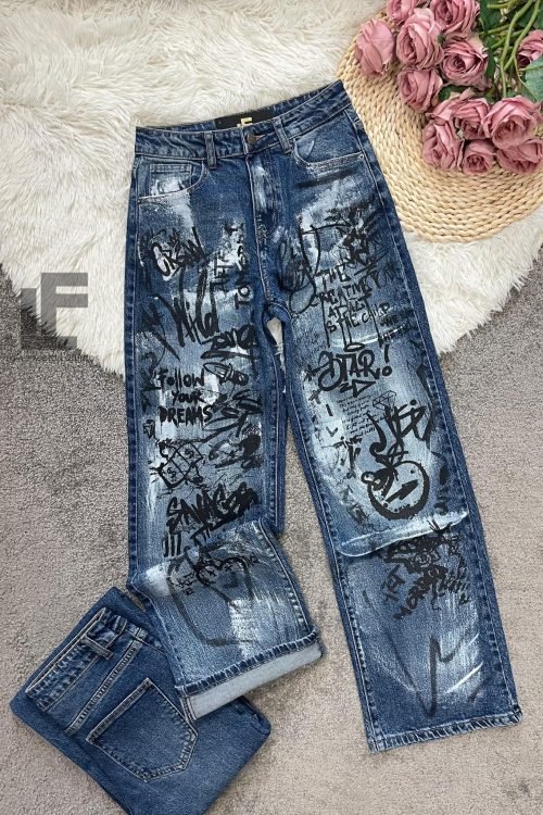 Дънки LFS Graffiti 1019