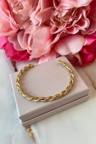 Гривна LFS Stone Heart Gold 0039