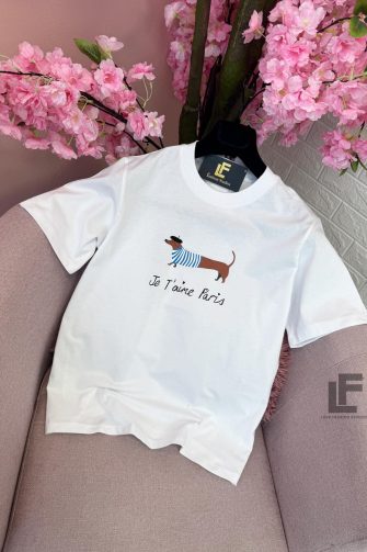 Тениска LFS Parisian White 1069
