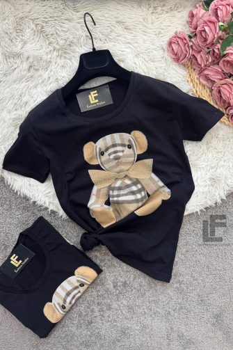 Тениска LFS Cutie Black 1073